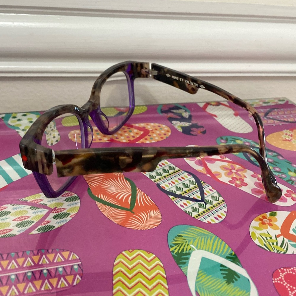 Anne et Valentin Purple Tortoise Glasses France - Picture 9 of 9